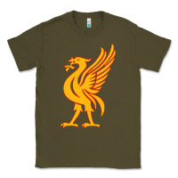 Army Green liverpool bird license plate Classic Tee - artisFamous