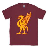 Burgundy liverpool bird license plate Classic Tee - artisFamous