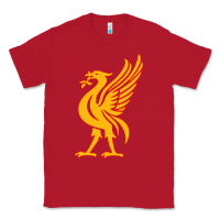 Red liverpool bird license plate Classic Tee - artisFamous