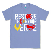 Colony Blue restore the snyderverse Classic Tee - artisFamous