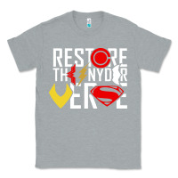 Heather Grey restore the snyderverse Classic Tee - artisFamous