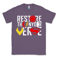 Lavender restore the snyderverse Classic Tee - artisFamous