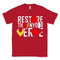 Red restore the snyderverse Classic Tee - artisFamous