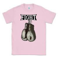 Bubblegum Pink boxing vintage fight gloves Classic Tee - artisFamous