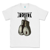 White boxing vintage fight gloves Classic Tee - artisFamous