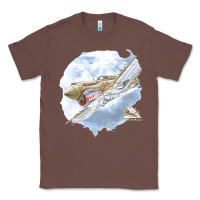 Chestnut 40 flying tigers Classic Tee - artisFamous