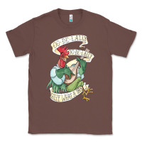 Chestnut alan a dale rooster  oo de lally golly what a day tattoo watercolor pa Classic Tee - artisFamous