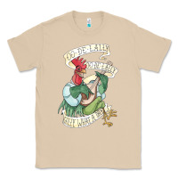 Mushroom alan a dale rooster  oo de lally golly what a day tattoo watercolor pa Classic Tee - artisFamous