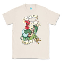 Natural alan a dale rooster  oo de lally golly what a day tattoo watercolor pa Classic Tee - artisFamous