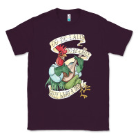 Plum alan a dale rooster  oo de lally golly what a day tattoo watercolor pa Classic Tee - artisFamous