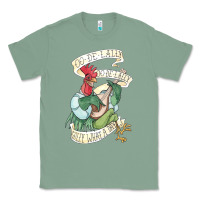Sage alan a dale rooster  oo de lally golly what a day tattoo watercolor pa Classic Tee - artisFamous