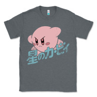 Charcoal Heather kirby kanji Classic Tee - artisFamous