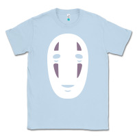Dusty Blue no face spirited away women's Classic Tee - artisFamous