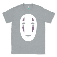 Heather Grey no face spirited away women's Classic Tee - artisFamous