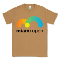 Toasted Coconut MIAMI OPEN Classic Tee - artisFamous