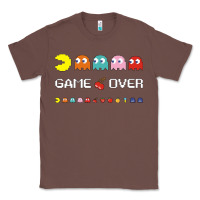 Chestnut cool retro 80s pacman ghosts video games Classic Tee - artisFamous
