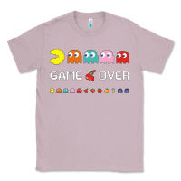 Lilac cool retro 80s pacman ghosts video games Classic Tee - artisFamous