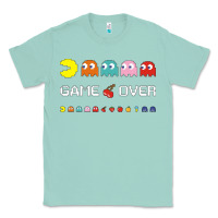 Seafoam cool retro 80s pacman ghosts video games Classic Tee - artisFamous