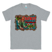 Heather Grey howdy christmas boots Classic Tee - RanaPortraitStore