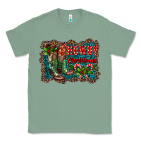 Sage howdy christmas boots Classic Tee - RanaPortraitStore