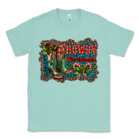 Seafoam howdy christmas boots Classic Tee - RanaPortraitStore