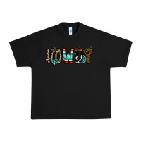 Black howdy Urban Heavy Tee - CowhideDigitalArt