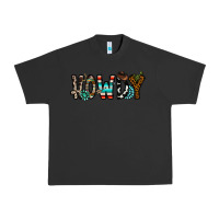 Pigment Black howdy Urban Heavy Tee - CowhideDigitalArt
