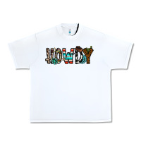 White howdy Urban Heavy Tee - CowhideDigitalArt