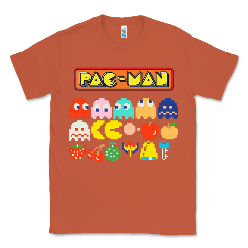 80s Pacman Ghosts Video Games Classic Tee by artisFamous | Teevron