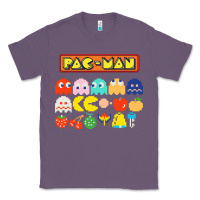 Lavender 80s pacman ghosts video games Classic Tee - artisFamous