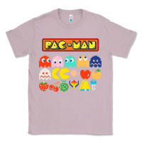 Lilac 80s pacman ghosts video games Classic Tee - artisFamous