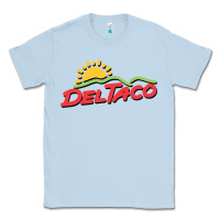 Dusty Blue del taco (retro) Classic Tee - artisFamous