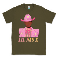 Army Green lil nas x 2 Classic Tee - artisFamous