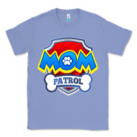 Colony Blue funny mom patrol  funny dog mom gift birthday party t shirt Classic Tee - artisFamous