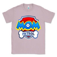 Lilac funny mom patrol  funny dog mom gift birthday party t shirt Classic Tee - artisFamous