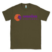 Army Green hawaiian airlines Classic Tee - artisFamous
