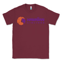 Burgundy hawaiian airlines Classic Tee - artisFamous