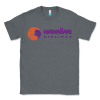 Charcoal Heather hawaiian airlines Classic Tee - artisFamous