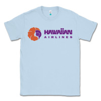 Dusty Blue hawaiian airlines Classic Tee - artisFamous