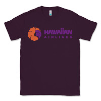 Plum hawaiian airlines Classic Tee - artisFamous