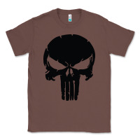 Chestnut the punisher skull black Classic Tee - artisFamous