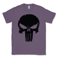 Lavender the punisher skull black Classic Tee - artisFamous
