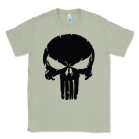 Matcha the punisher skull black Classic Tee - artisFamous
