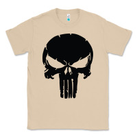 Mushroom the punisher skull black Classic Tee - artisFamous