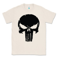Natural the punisher skull black Classic Tee - artisFamous