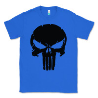 True Royal the punisher skull black Classic Tee - artisFamous