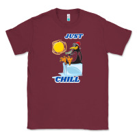 Burgundy Just Chill Classic Tee - artisFamous