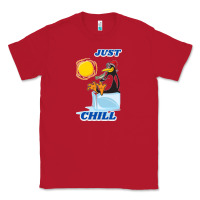 Red Just Chill Classic Tee - artisFamous