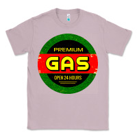 Lilac GARAGE CAR GASOLINE Classic Tee - artisFamous