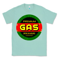 Seafoam GARAGE CAR GASOLINE Classic Tee - artisFamous